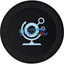 Quake Wireless Charging Pad, 15W Full Color - Black on Black - Front