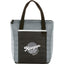 Quilted Padded Lunch Cooler for 12 Cans - Gray - Front