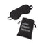 R&R Blackout Eye Mask with Storage Bag Transfer - Black - View 1