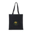 Recycled Cotton Flat Tote, 9 oz - Black - View 1