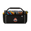 Recycled Open Top Tool Tote with Hammer Loop Embroidery - Dark Grey - View 1