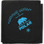 Recycled PET Fleece Blanket, 50 x 60 Inches Full Color - Black - Front