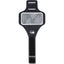 Reflective Phone Arm Band for Running Full Color - Black - Front