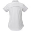Remus Snap Placket Polo for Women Transfer - White/Quarry - Back Flat