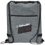Reverb Drawstring Bag with Carabiner Loops Embroidery - Graphite - Front