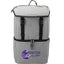 Revive Recycled Backpack Cooler with Dry Top Section Embroidery - Graphite - Front