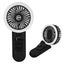 Ring Light and Fan for Phone and Laptop - Black - Pad Print