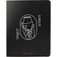 Rite in the Rain Stapled Field Notebook, 6.6 x 8.5 Inches - Black - Front