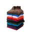 Rixford Anti-Pill Microfleece Full Zip Jacket for Women Embroidery - Chocolate - Flat