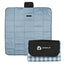 Roll-Up Picnic Blanket in Gingham - Silk Screen