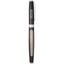 Rollerball Pen in 91% Recycled Stainless Steel - Black - Front