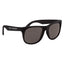 Rubberized Sunglasses, Recycled - Black - Silk Screen