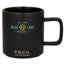 Rustic Stoneware Mug, 11 oz - Black - Back