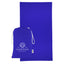 Sand-Free Beach Towel with Pouch, Recycled PET - Blue - Silk Screen