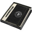 Sheaffer Notebook and Ballpoint Pen Gift Set, 5.5 x 8.5 Inches Debossing - Black - Photo