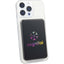 Slim Aluminum Magnetic Power Bank, 5,000 mAh Laser Engraving - Black - Detail
