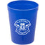 Smooth-Sided Plastic Stadium Cup, 16 oz - Blue - Front