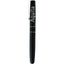 SoHo Rollerball Pen with Rubberized Finish Laser Engraving - Black - Front