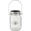 Solar Mason Jar Light - Clear - Front