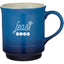 Sonoma Gradient Ceramic Mug, 14 oz Laser Engraving - Blue - Front