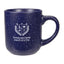 Speckled Matte Ceramic Mug, 14 oz - Cobalt Blue - Silk Screen
