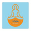 Square Sticker with Rounded Corners, Ultra Removable - Ultra Removable Square Rounded Corner Sticker