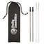 Stainless Steel Straw Kit, Two Pack - Silk Screen