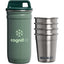 Stanley Adventure Nesting Shot Glasses, Set of 4 - Green - Front