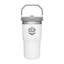 Stanley IceFlow Flip Straw Tumbler in Polar, 20 oz - Polar - Back