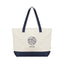 Starboard Tote Bag in Recycled Cotton Canvas, Large - Silk Screen