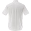 Stirling Short Sleeve Work Shirt in Poly Cotton Twill for Men Transfer - White - Back Flat