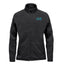 Stormtech Avalante Full Zip Fleece Jacket for Women - Black Heather - Embroidery