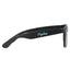Sun Ray Folding Sunglasses in Recycled Plastic - Black - Right Side