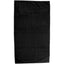 Superior Weight Beach Towel in Colors, 35 x 60 Inches - Black - Front