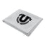 Sweatshirt Blanket in Recycled PET - Heather Gray - Silk Screen