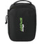 Tech Organizer with Cable Loops in Recycled PET - Black - Front