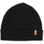 tentree Kurt Organic Cotton Beanie Embroidery - ten Meteorite Black - Front