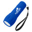 Torch Light, Rubberized - Blue - Pad Print
