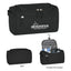 Travel Toiletry Bag, Deluxe - Black - Silk Screen