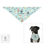 Triangle Pet Bandana in Full Color, Small - Full Color Small Triangle rPET Pet Bandana