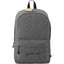 Vila Laptop Backpack in Recycled 600D Polyester, 15 Inch Embroidery - Graphite - Front