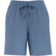 Wellable Stretch Knit Shorts for Women Laser Engraving - Moonlight Blue - Front
