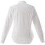 Wilshire Long Sleeve Twill Work Shirt for Women Embroidery - White - Back Flat