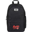 Wink Recycled Laptop Backpack, 15 Inch Full Color - Black - Front