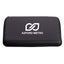 Zippered Case for Travel - Black - Silk Screen