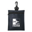 Zippered Pouch, Non-Woven - Black - Silk Screen