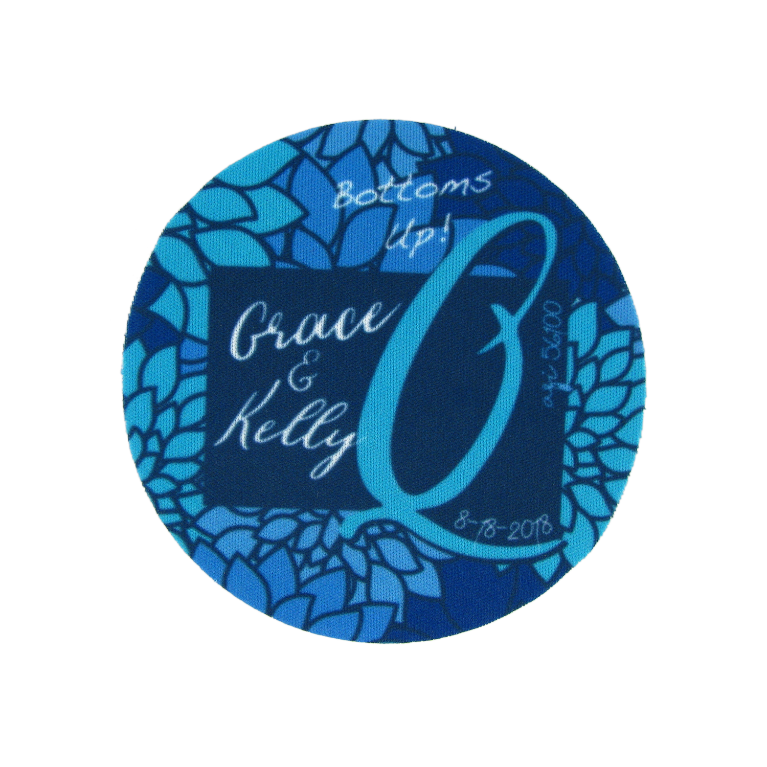Custom Circle Foam Coaster