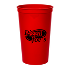 22oz Custom Stadium Cups – Bulk Printed Plastic Cups