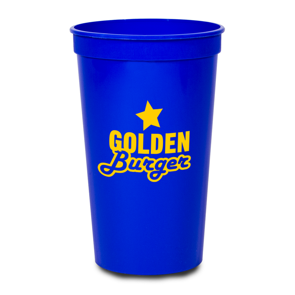 22oz Custom Stadium Cups – Bulk Printed Plastic Cups