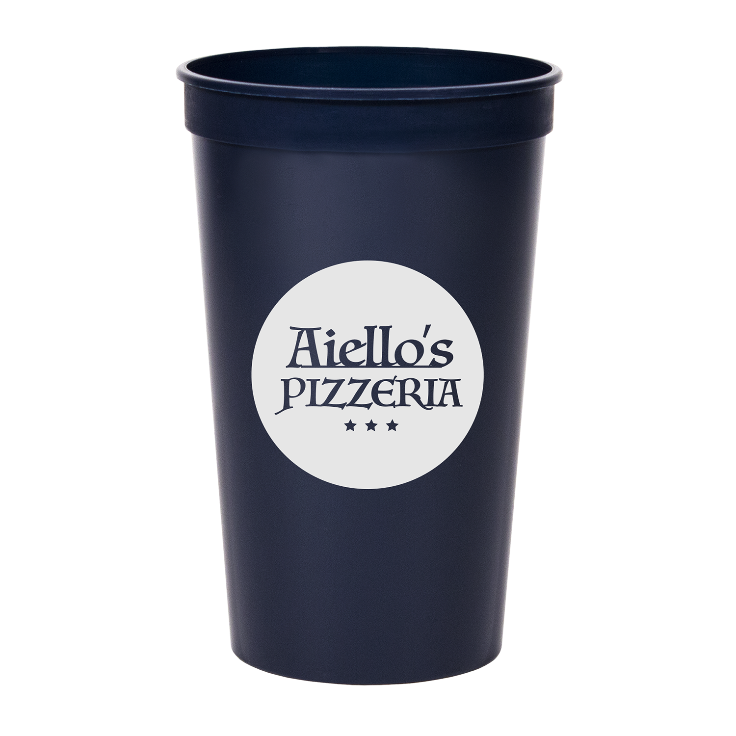 22oz Custom Stadium Cups – Bulk Printed Plastic Cups